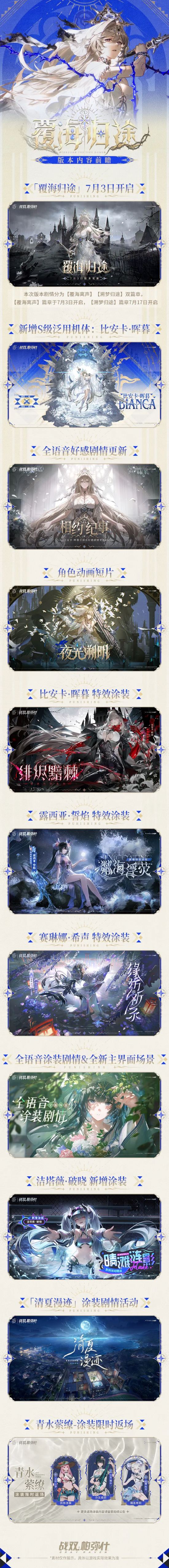 战双帕弥什》 3.6版本「覆海归途」即将开启